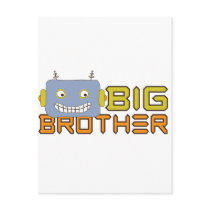 Big Brother Cool Robot postcards