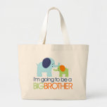 Big Brother Elephant T-shirt Canvas Bags