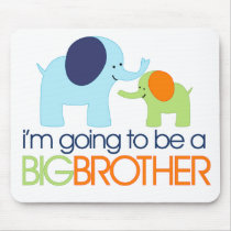 Big Brother Elephant T-shirt mousepads