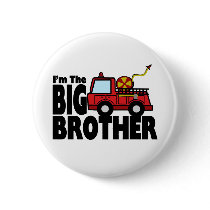 Big Brother Fire Truck Pin