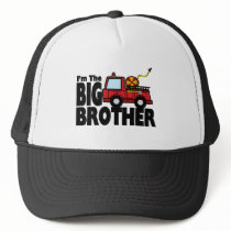 Big Brother Fire Truck Trucker Hats