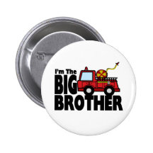 Big Brother Fire Truck Pin