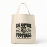 Big Brother Football Black Helmet Tote Bag