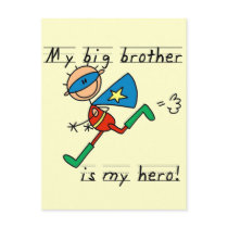 Big Brother Hero T-shirts and Gifts Post Cards
