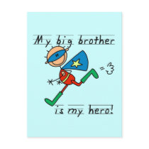 Big Brother Hero Tshirts and Gifts Postcards
