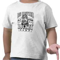 Big Brother Hockey Camp White Helmet Tshirt