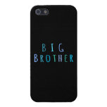 Big Brother in blue iphone cases