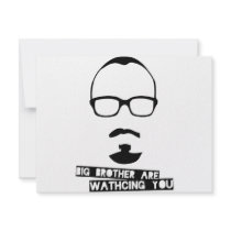 BIG BROTHER CUSTOM INVITATION