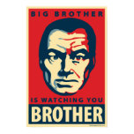 Big Brother - Is Watching You: OHP Poster