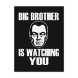 Big Brother is Watching You postcards