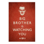 Big Brother is Watching You Propaganda Poster