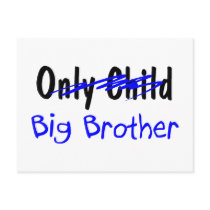 Big Brother (No re Only Child) Postcard