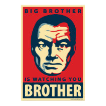 Big Brother: Obama parody poster posters by Red_Square Big Brother: Obama parody poster posters