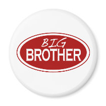 Big Brother (oval) magnets