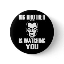 Big Brother Portrait Button