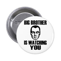 Big Brother Portrait Button