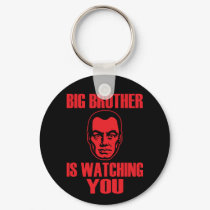 Big Brother Portrait Keychain by strk3 Big Brother Portrait Keychain