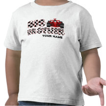 Big Brother Race Car Personalized Shirt
