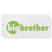 Big Brother rack cards