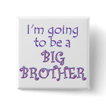 Big Brother/Sister Pinback Buttons
