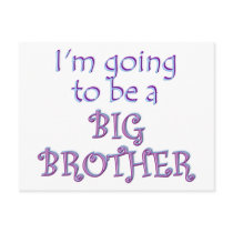 Big Brother/Sister Post Card