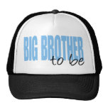 Big Brother To Be (Blue Block Font) Trucker Hat