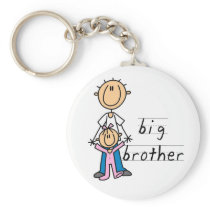 Big Brother with Baby Sister Tshirts and Gifts Keychain