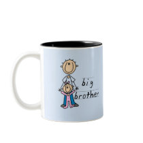 Big Brother with Baby Sister Tshirts and Gifts Mugs