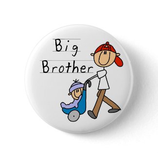 Big Brother With Little Brother button