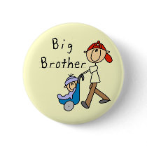 Big Brother with Little Brother Tshirts and Gifts Buttons