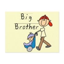 Big Brother with Little Brother Tshirts and Gifts Postcard