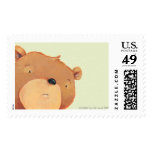 Big Brown Bear Makes a Sad Face Stamp