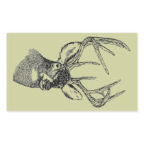 BIG BUCK RECTANGLE STICKERS