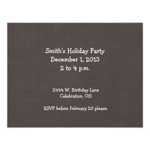 Big Bulldozer Dozer Personalized Invite