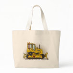 Big Bulldozer Dozer Tote Bag