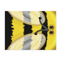 Big Bumble Bee Postcard