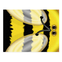 Big Bumble Bee Postcard
