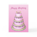 Big Cake Birthday Card