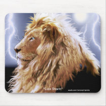 BIG CAT Endangered Species African Lion Mousepad
