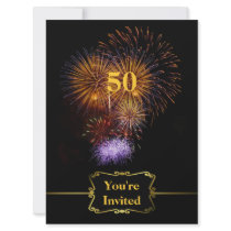 Big Celebration Birthday Invitation