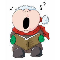 Big Cheeks Caroler t-shirts