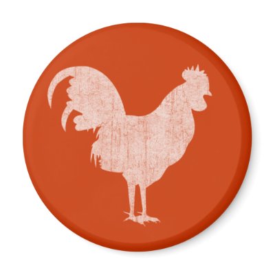Big "Chicken" Refrigerator Magnets by MattiB
