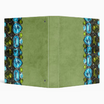 Big Chunky Faux Jeweled PhotoAlbum Notebook etc Binders