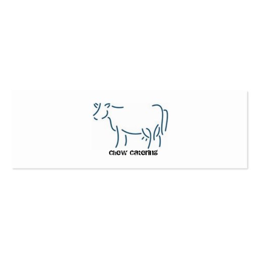 Big cow business card