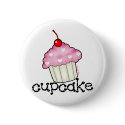 Big Cupcake buttons by cupcakeville Big Cupcake buttons