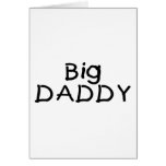 Big Daddy (Blk) Greeting Card