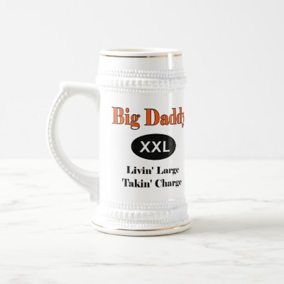 Big Daddy Livin Large Coffee Mugs by CrazyClara