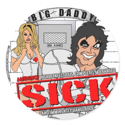 BIG DADDY "Sick" Sticker by CamShyEntertainment