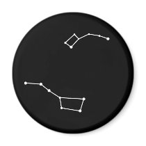 Big Dipper and Little Dipper Magnet