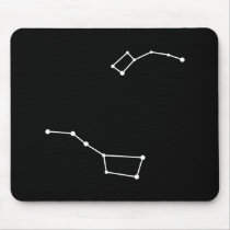 Big Dipper and Little Dipper Mousepad